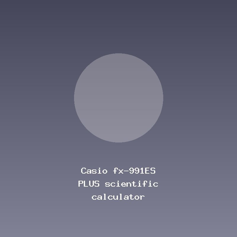 Casio fx-991ES PLUS scientific calculator